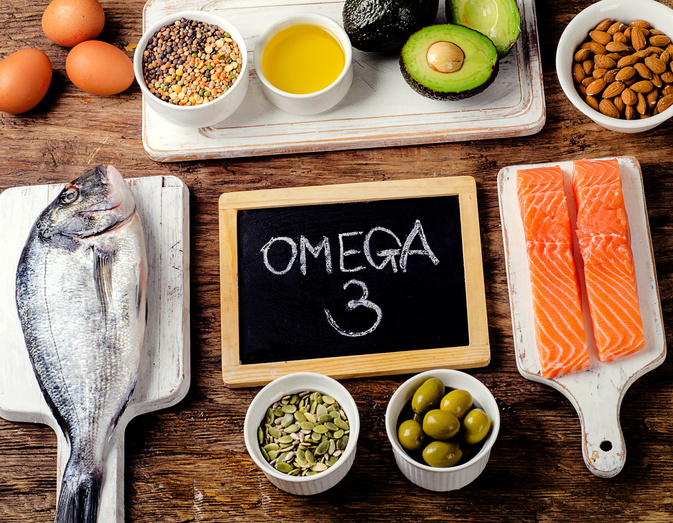 Omega-3-reiche Lebensmittel bei Entgiftung